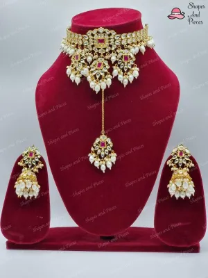 Jugni Necklace and Tikka Set