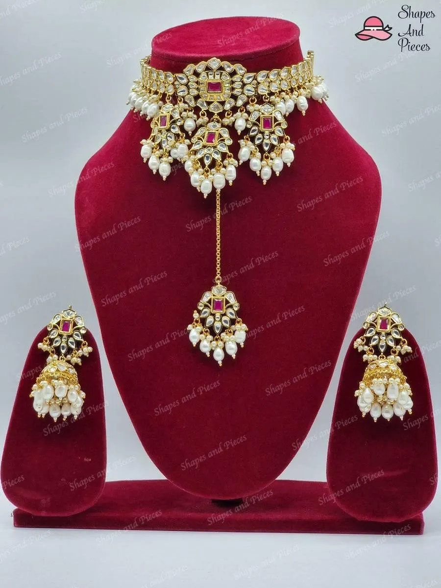 Jugni Necklace and Tikka Set
