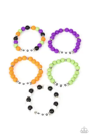 Kids' Starlet Shimmer Boo Halloween Stretch Bracelet Set