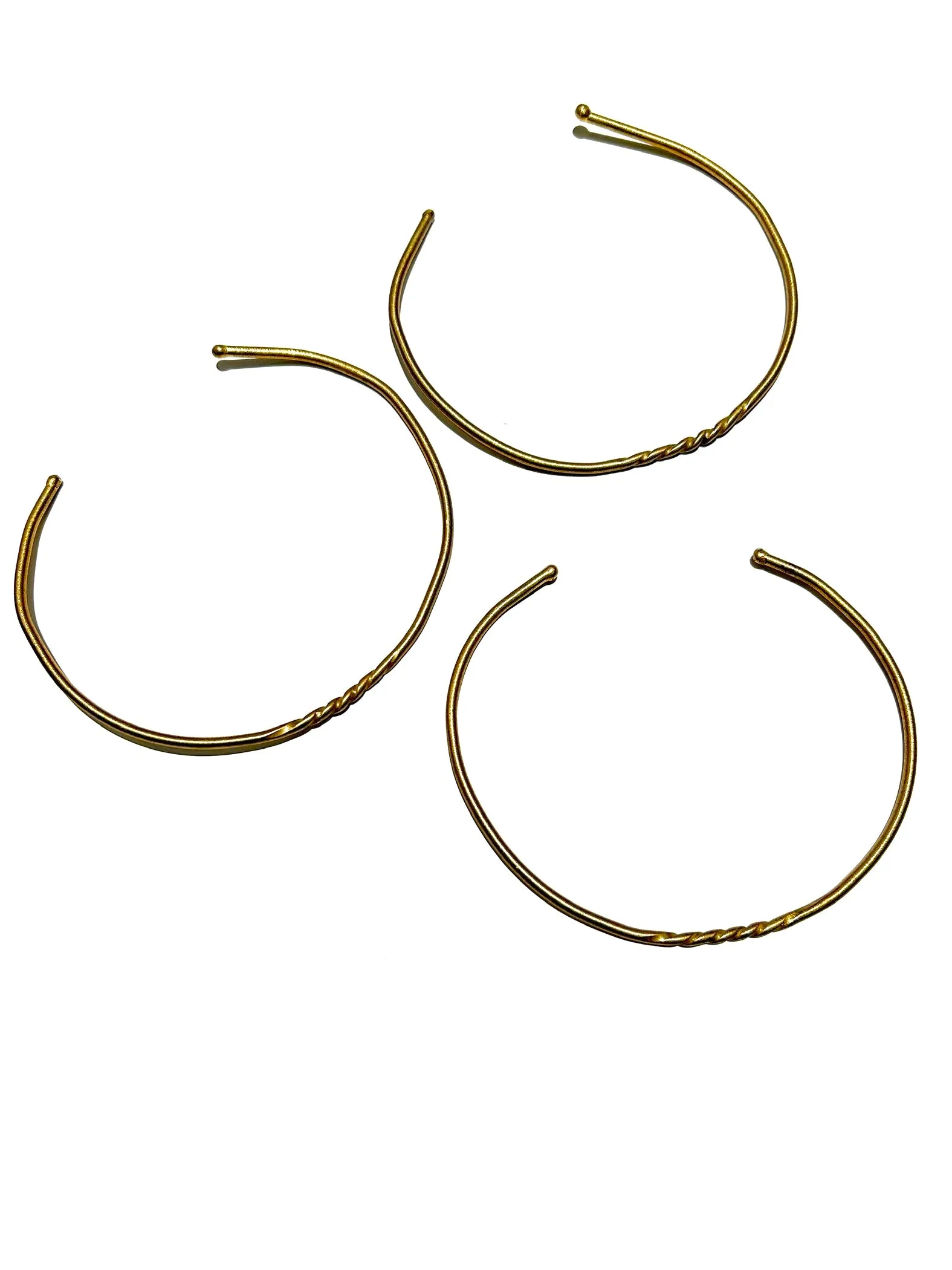 KIMPANDE- Twisted Bronze Choker