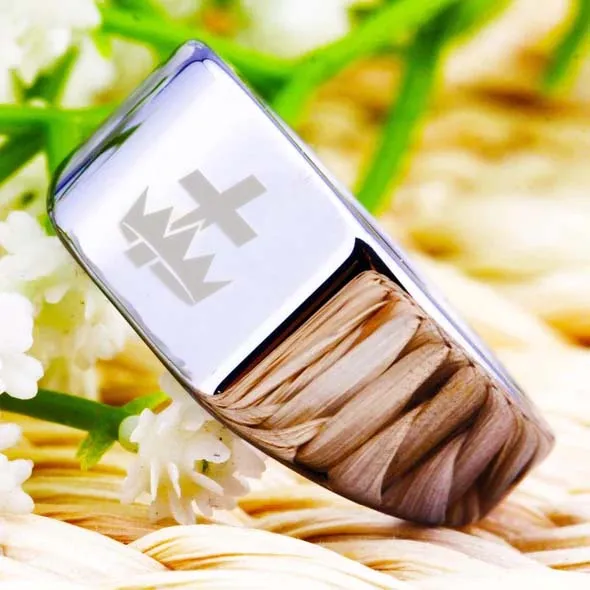 Knights Templar Ring - 12MM Width Silver