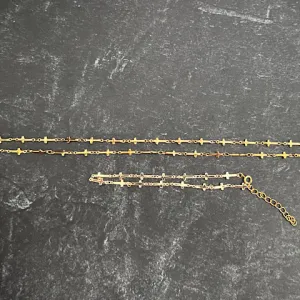 La Santa Set (belly chain   anklet)