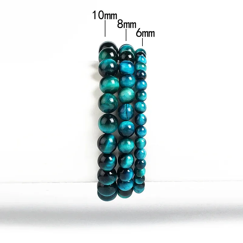 Lake Blue Tiger Eye Bracelets