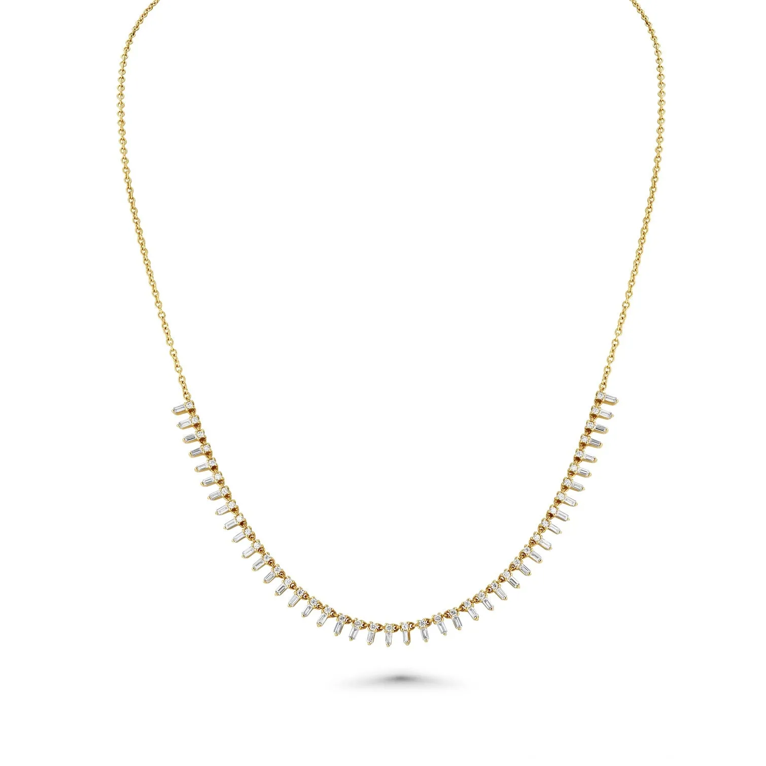 Lena Baguette Diamond Choker