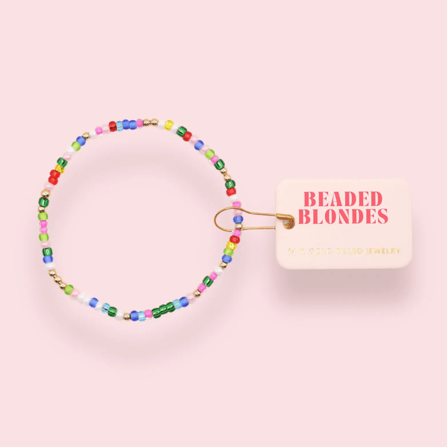 Let It Snow Sprinkle Bracelet: Petite 6.25 inch