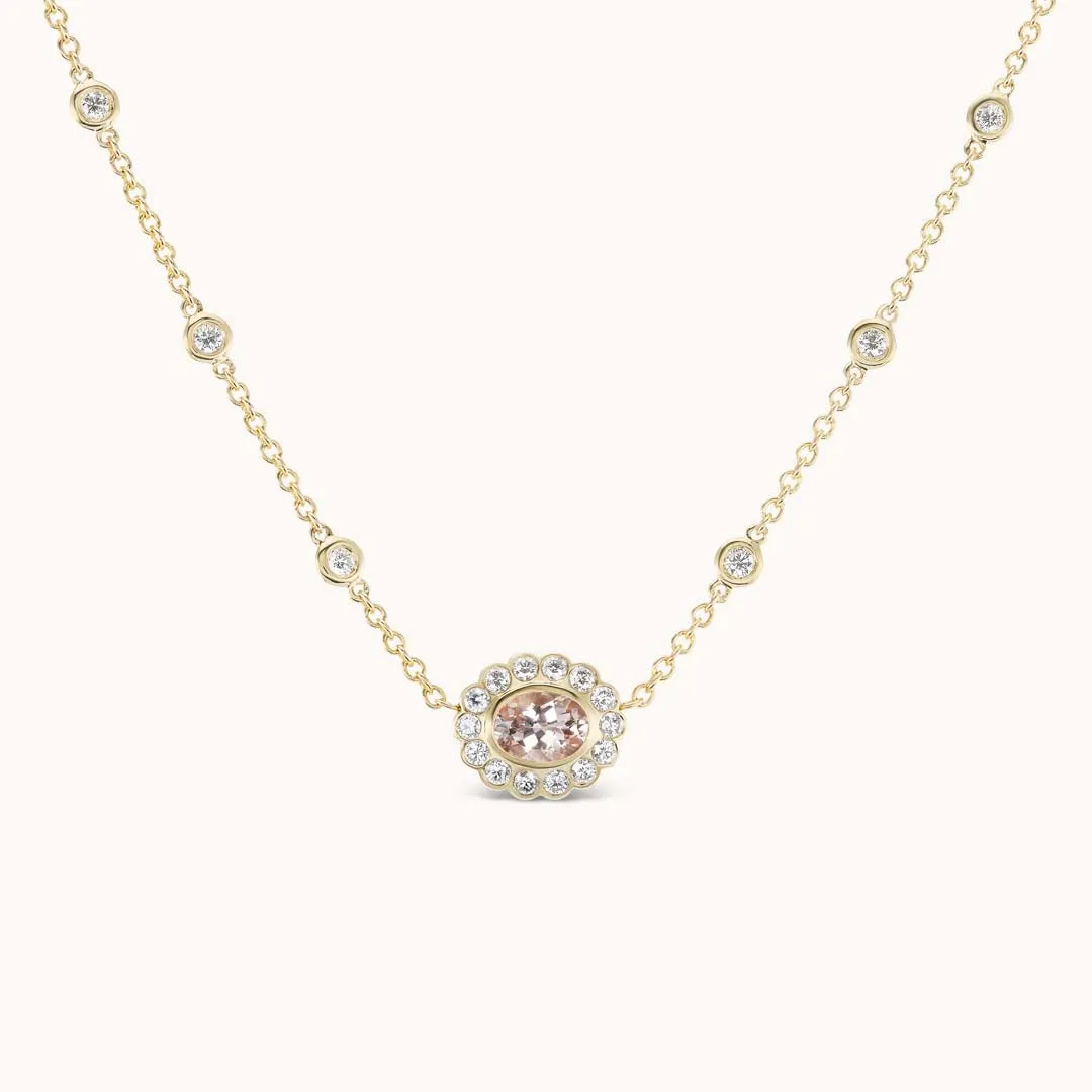 Lexie Choker Morganite