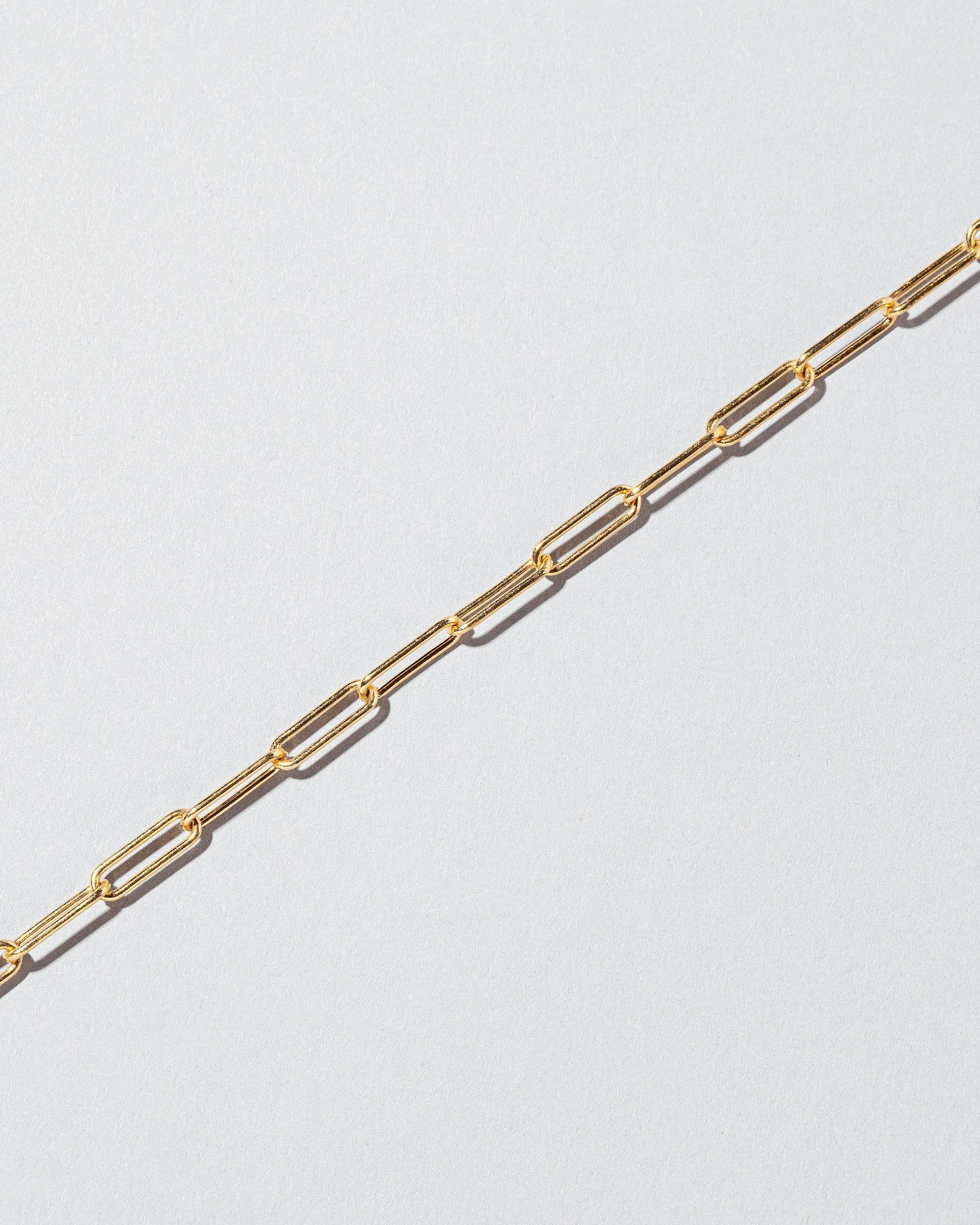 Long Oval Chain Bracelet