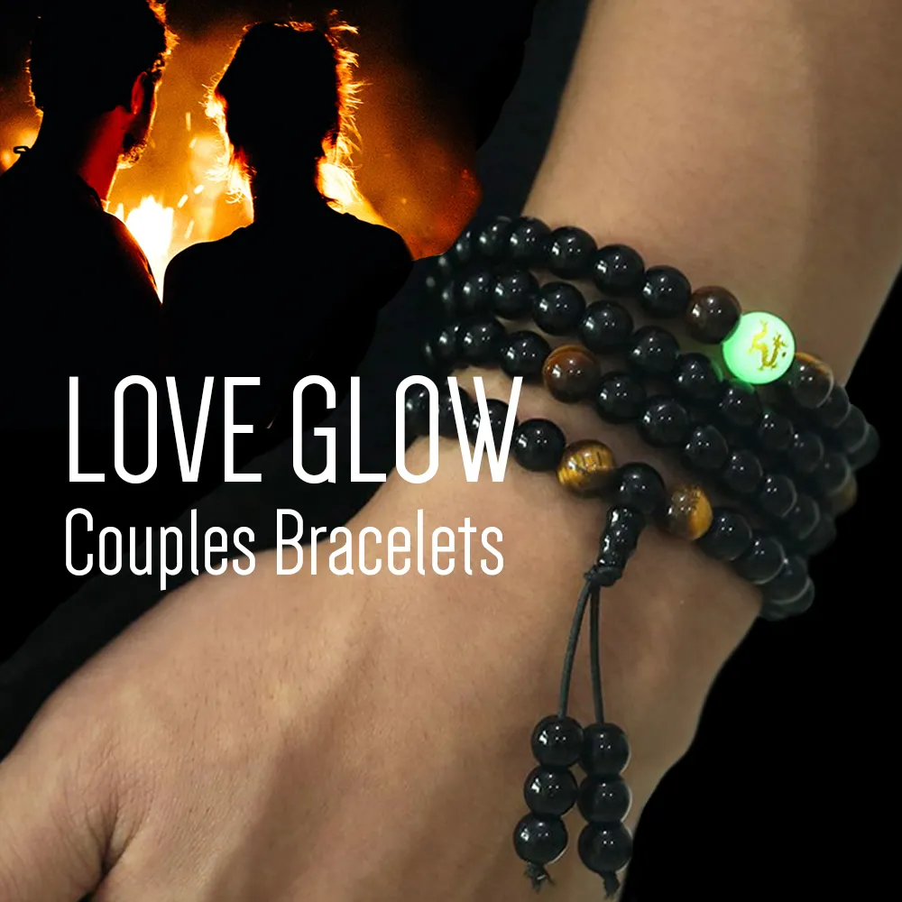LOVE GLOW Couples Bracelets