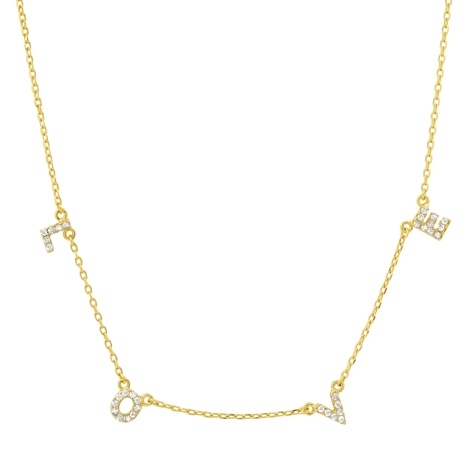 LOVE NECKLACE, GOLD
