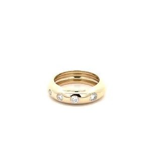 Lucky Number 7 Donut Ring