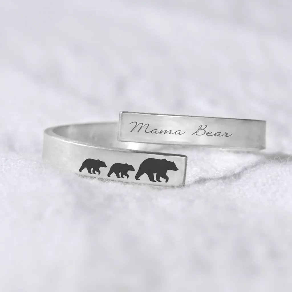 Mama Bear Wrap Ring
