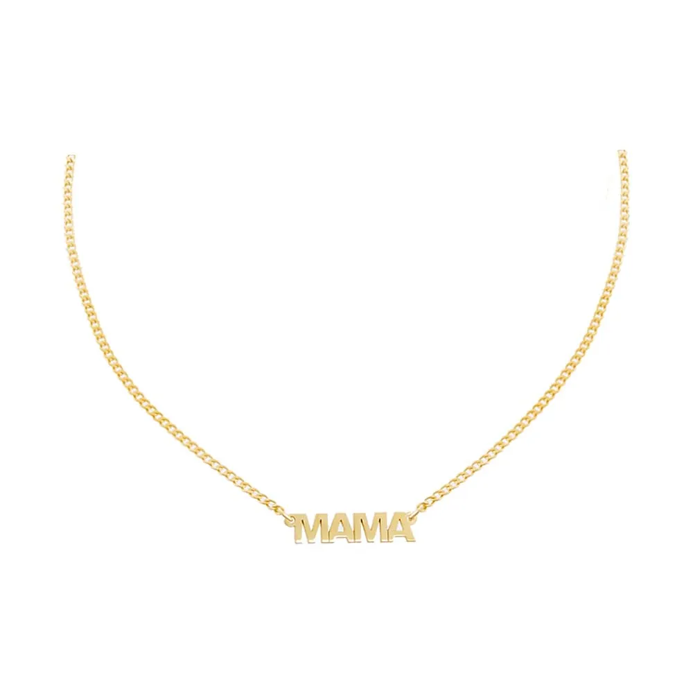 MAMA Mini Nameplate Choker