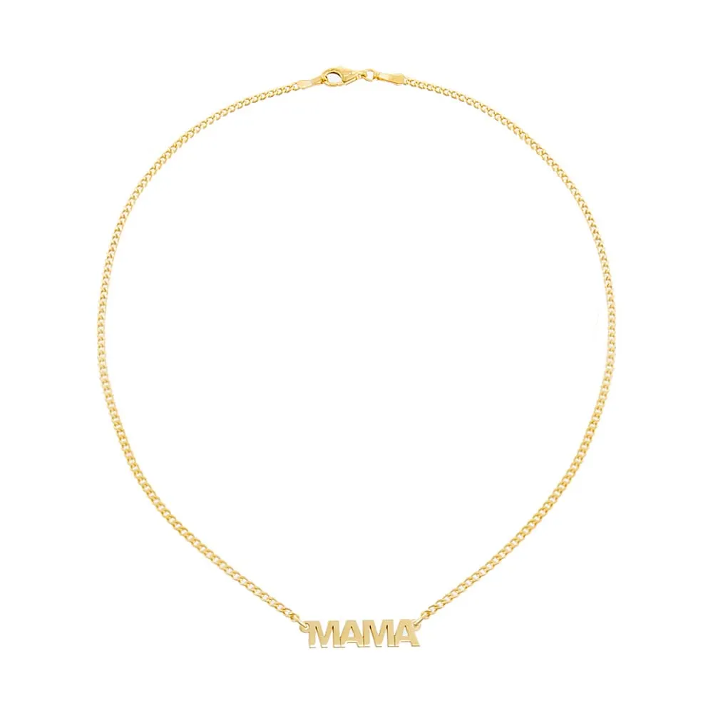 MAMA Mini Nameplate Choker