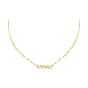 MAMA Mini Nameplate Choker