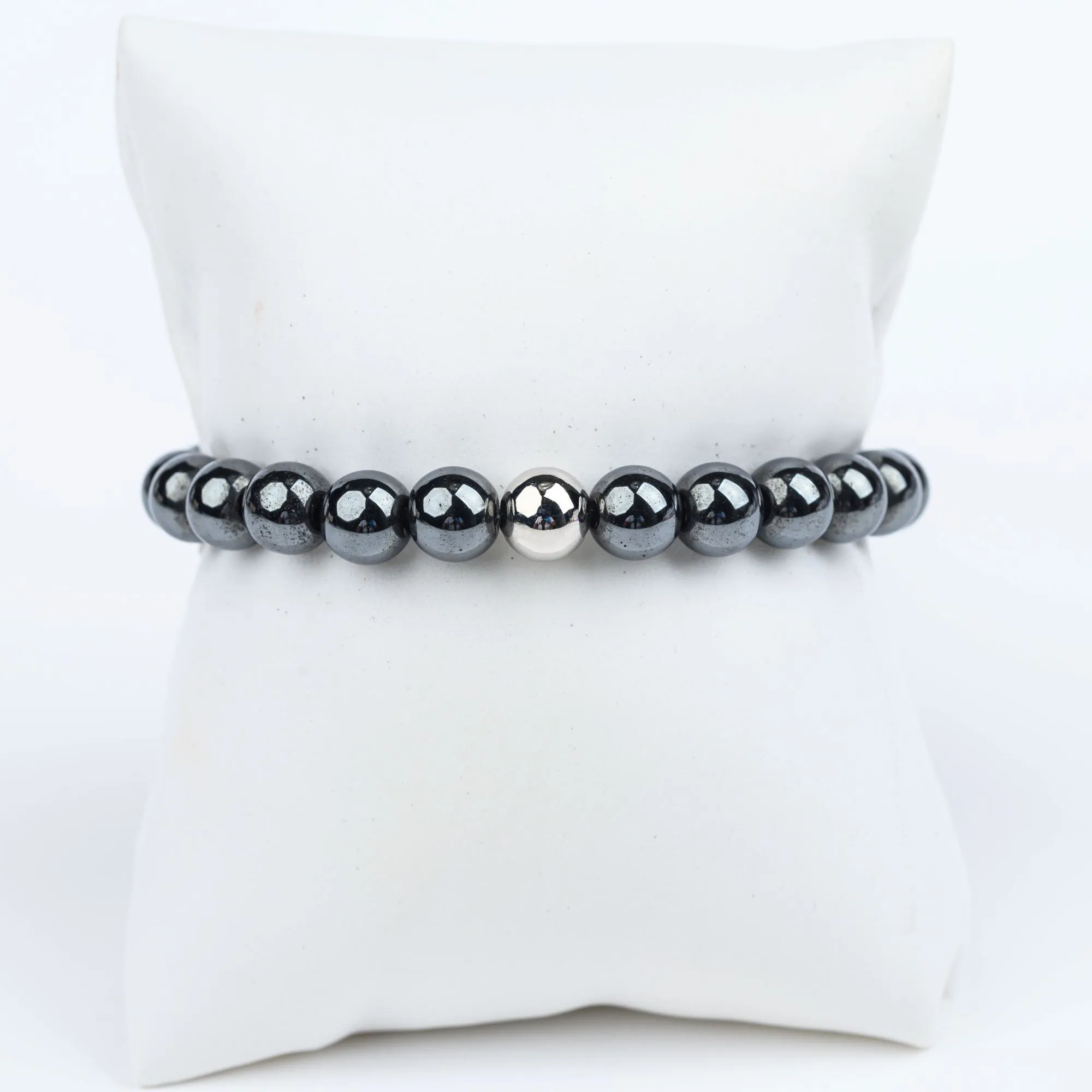 ME™ Mixed Metals His & Hers Hematite 2-pc Bracelet Set
