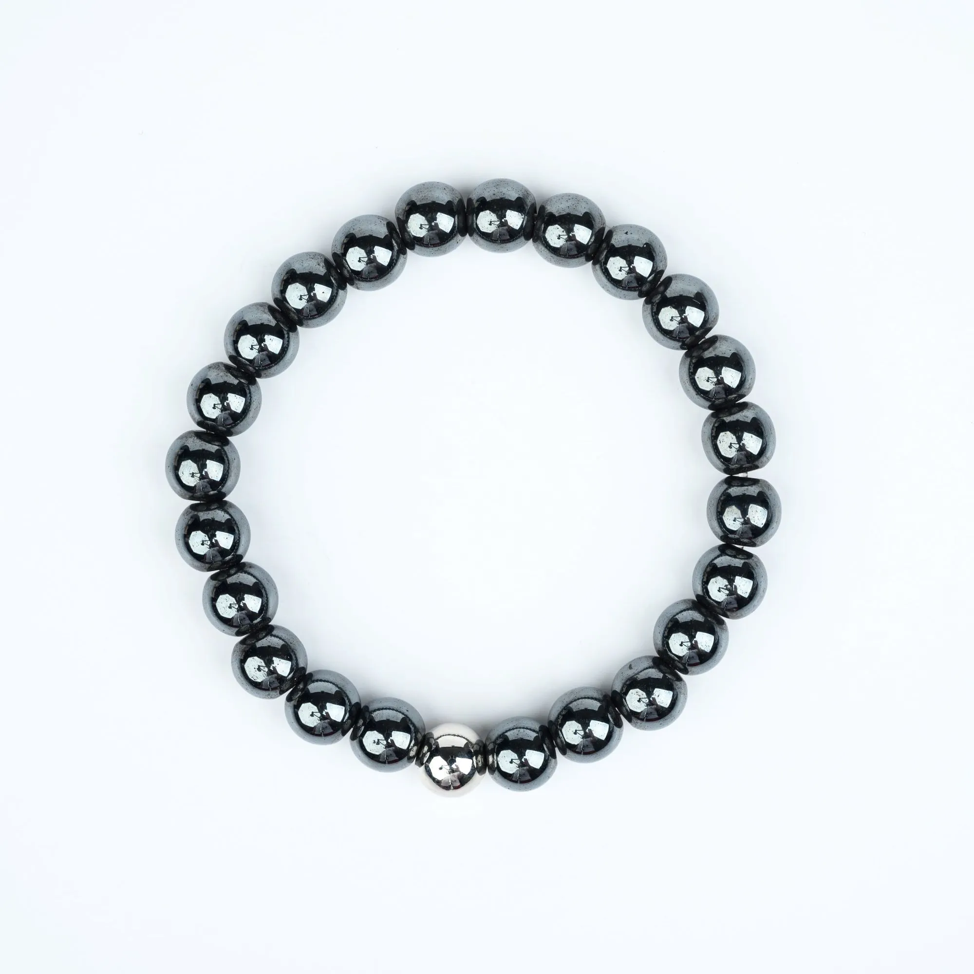 ME™ Mixed Metals His & Hers Hematite 2-pc Bracelet Set