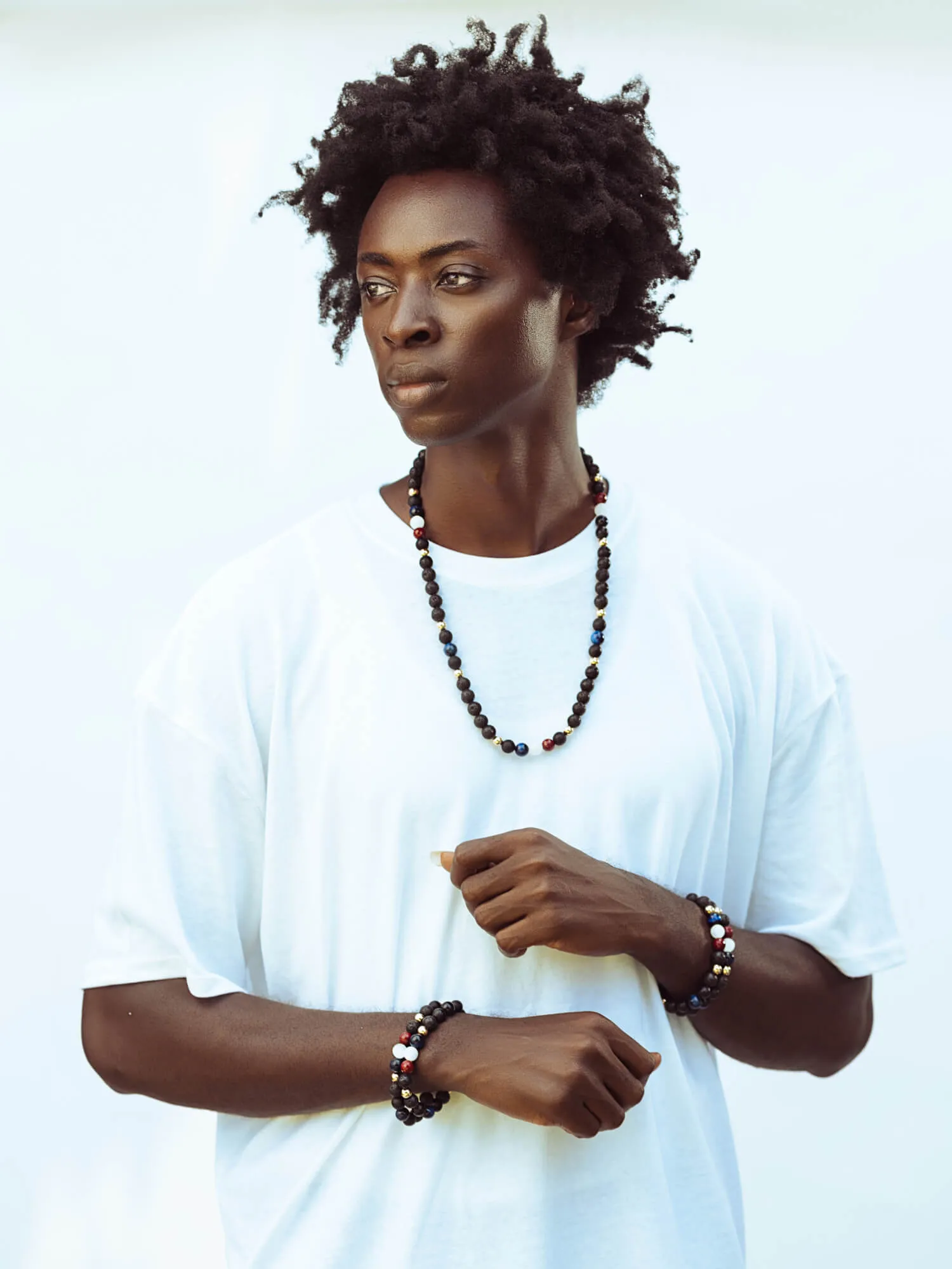 Men's Ujamaa Stretch Bracelet