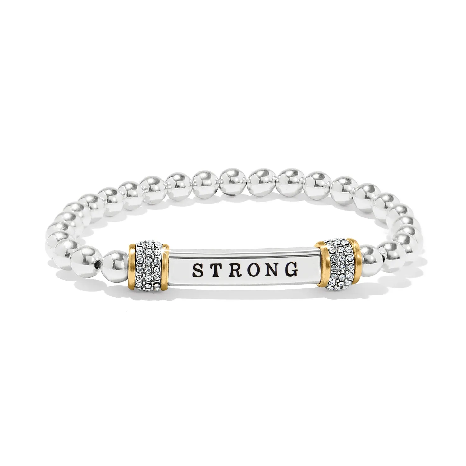 Meridian Strong Two Tone Stretch Bracelet - JF0186
