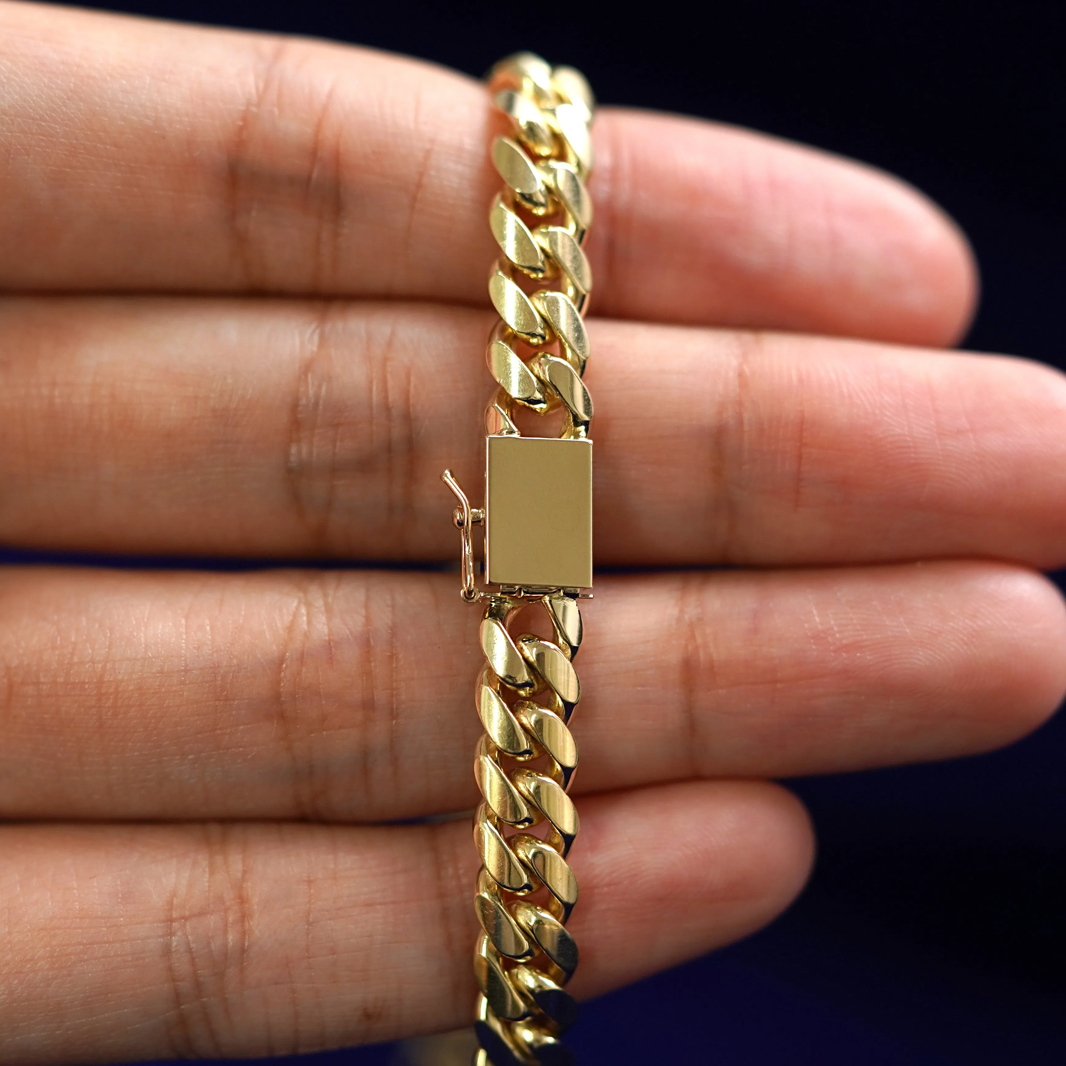 Miami Cuban Anklet