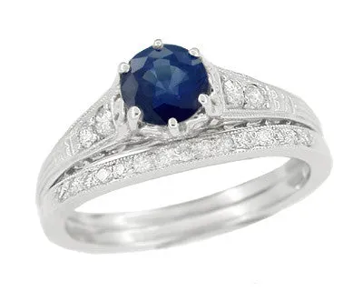 Milgrain Edge Curved Diamond Wedding Band in Platinum