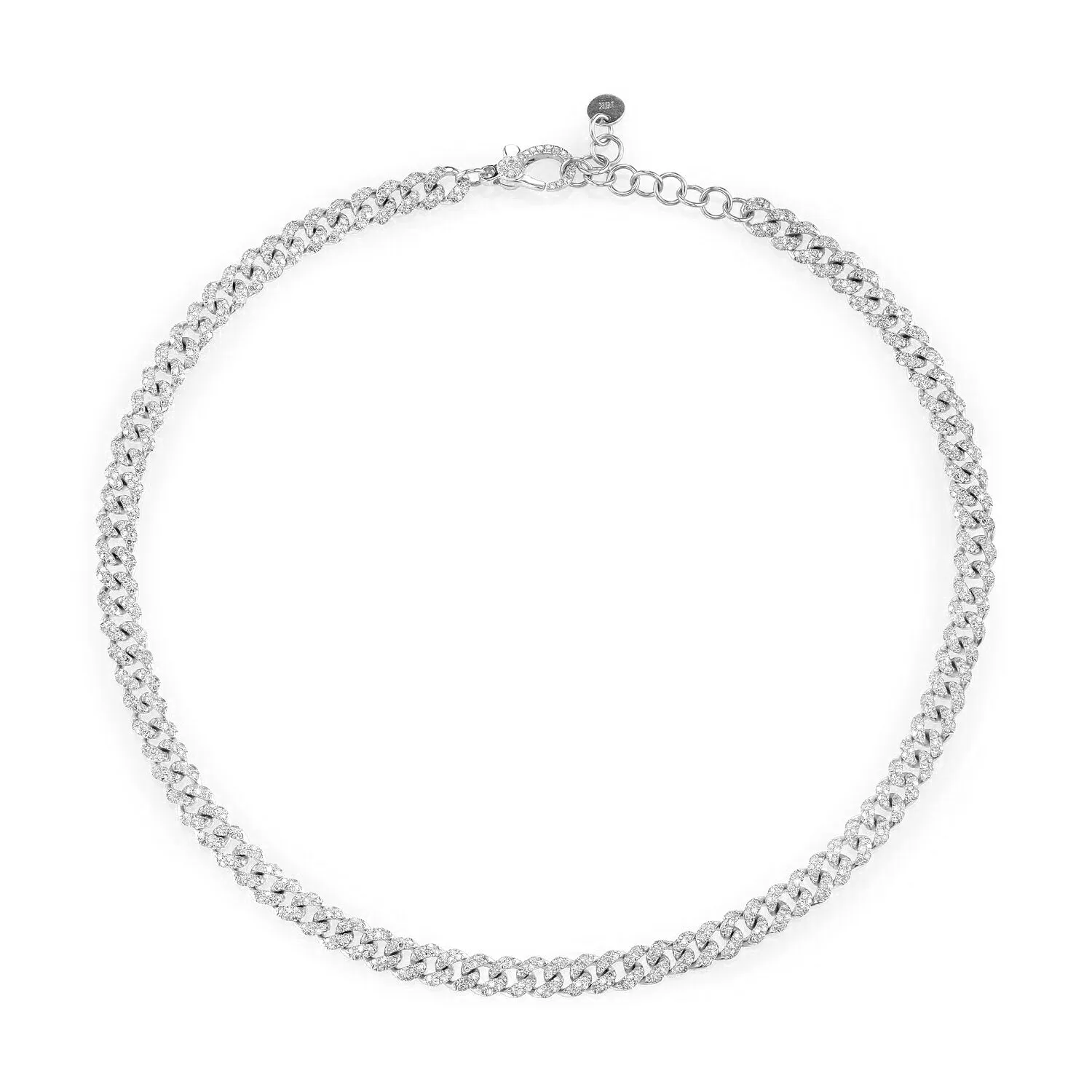 Mini Pave Link Choker