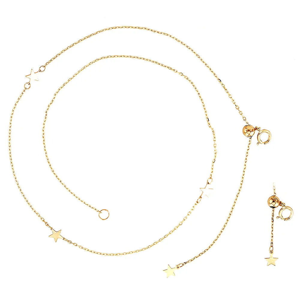 Miniature Star Choker Necklace