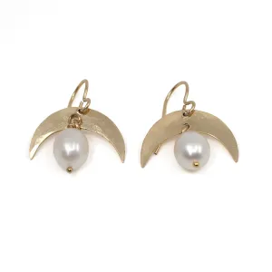 Moondrop Pearl Earrings