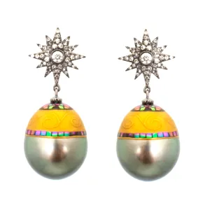 Mosaic Drop Earrings