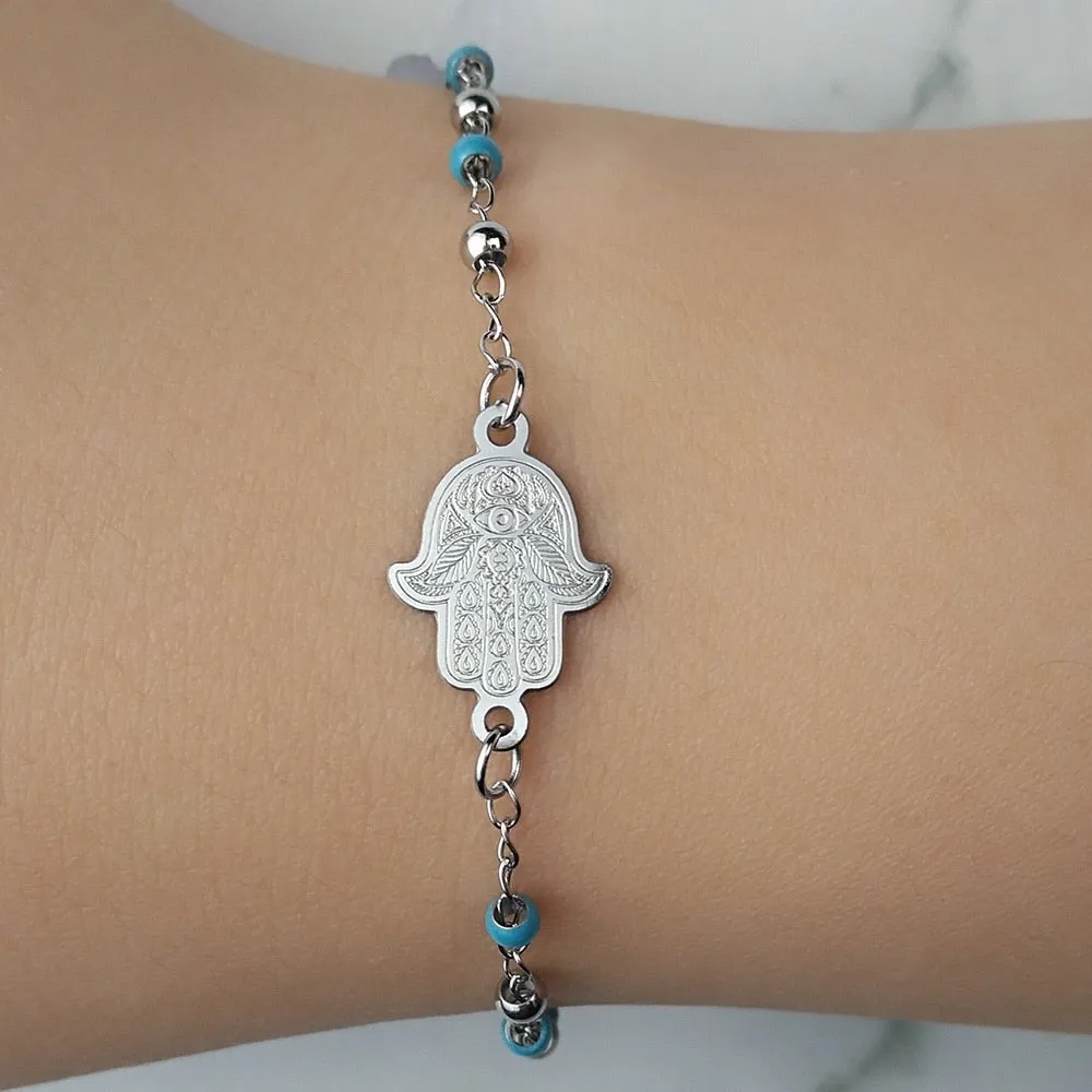 Muslim Hamsa Charms Bracelet