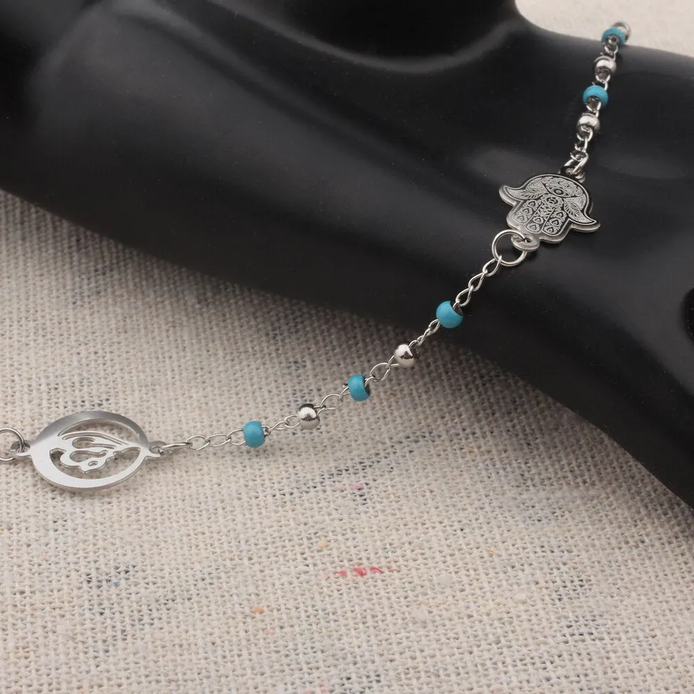 Muslim Hamsa Charms Bracelet