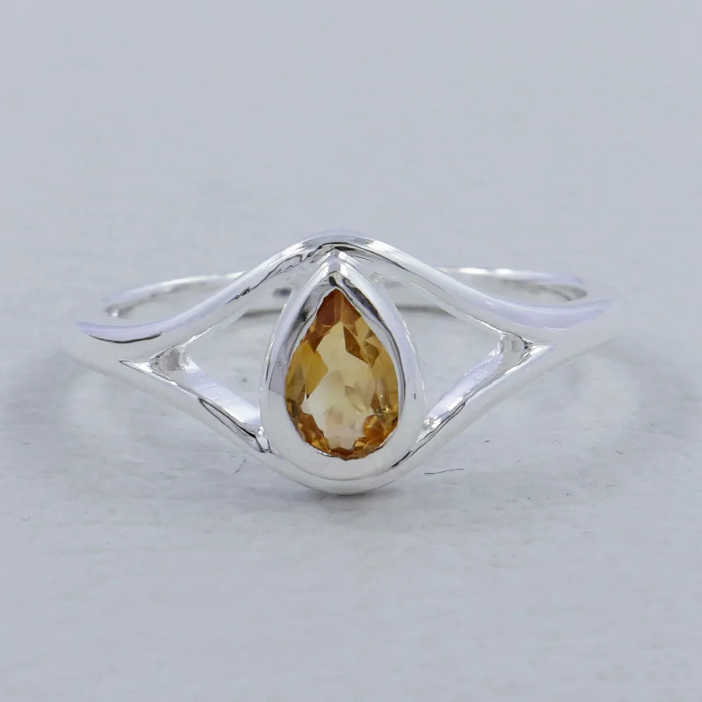 Natural Blue Topaz Rings