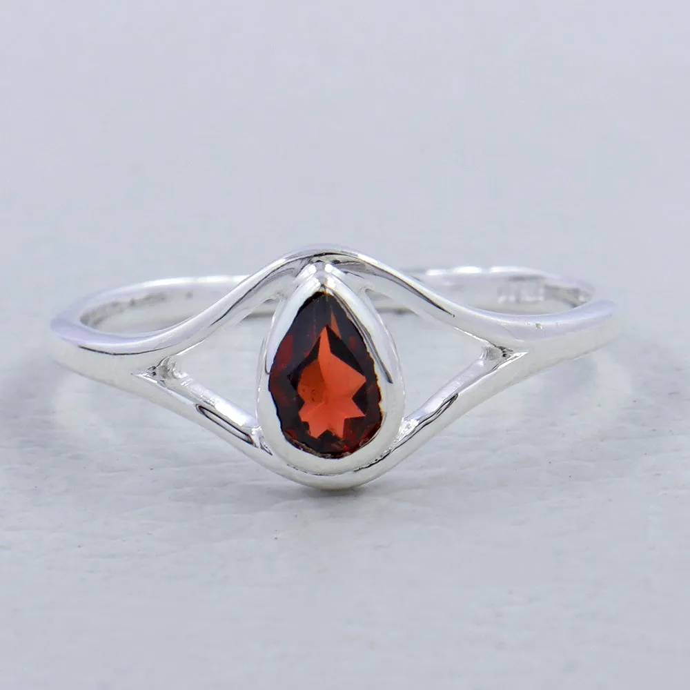 Natural Blue Topaz Rings
