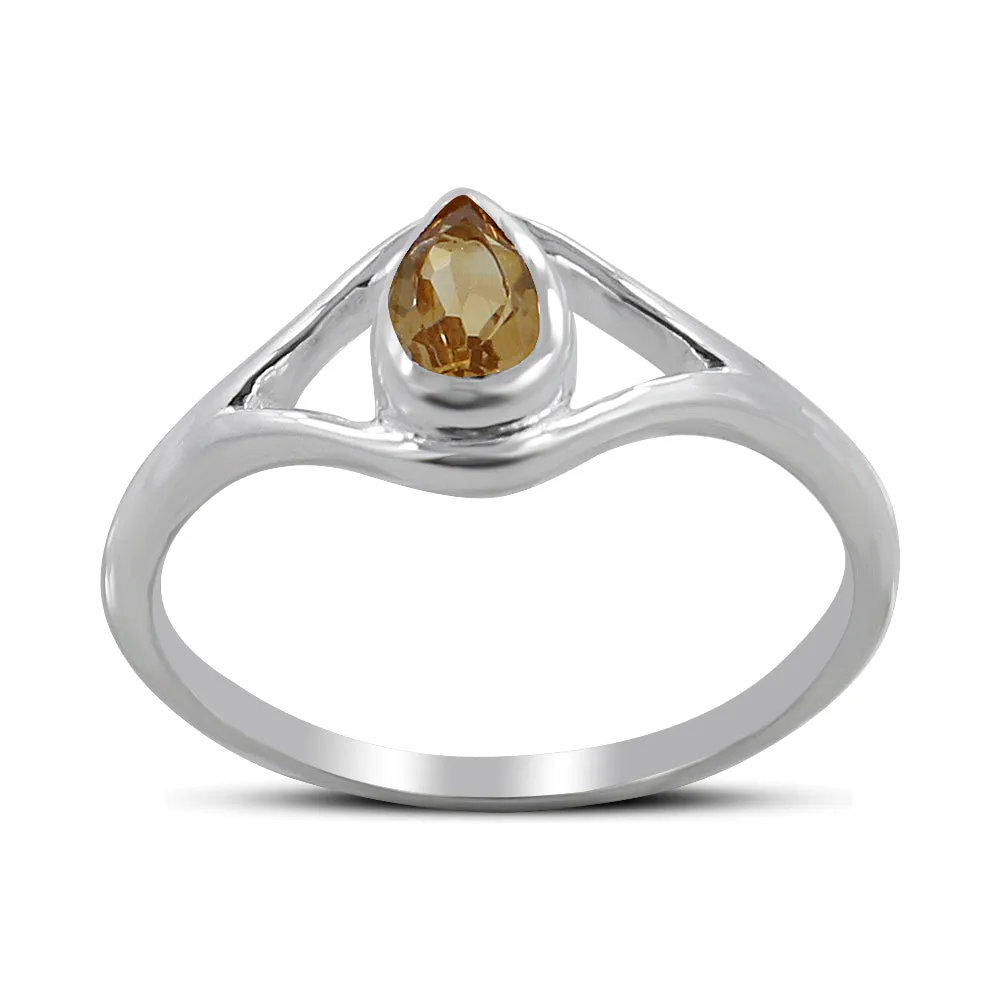 Natural Blue Topaz Rings