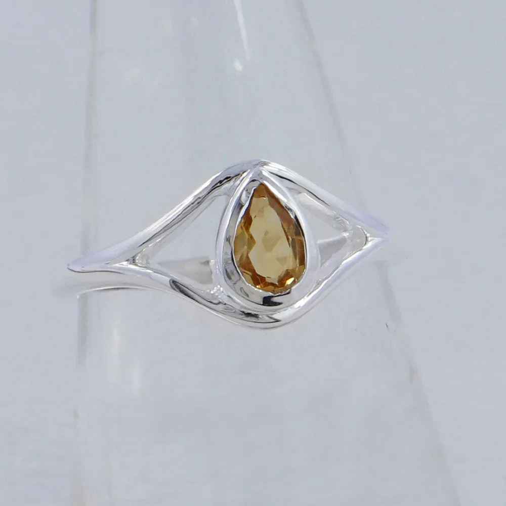 Natural Blue Topaz Rings