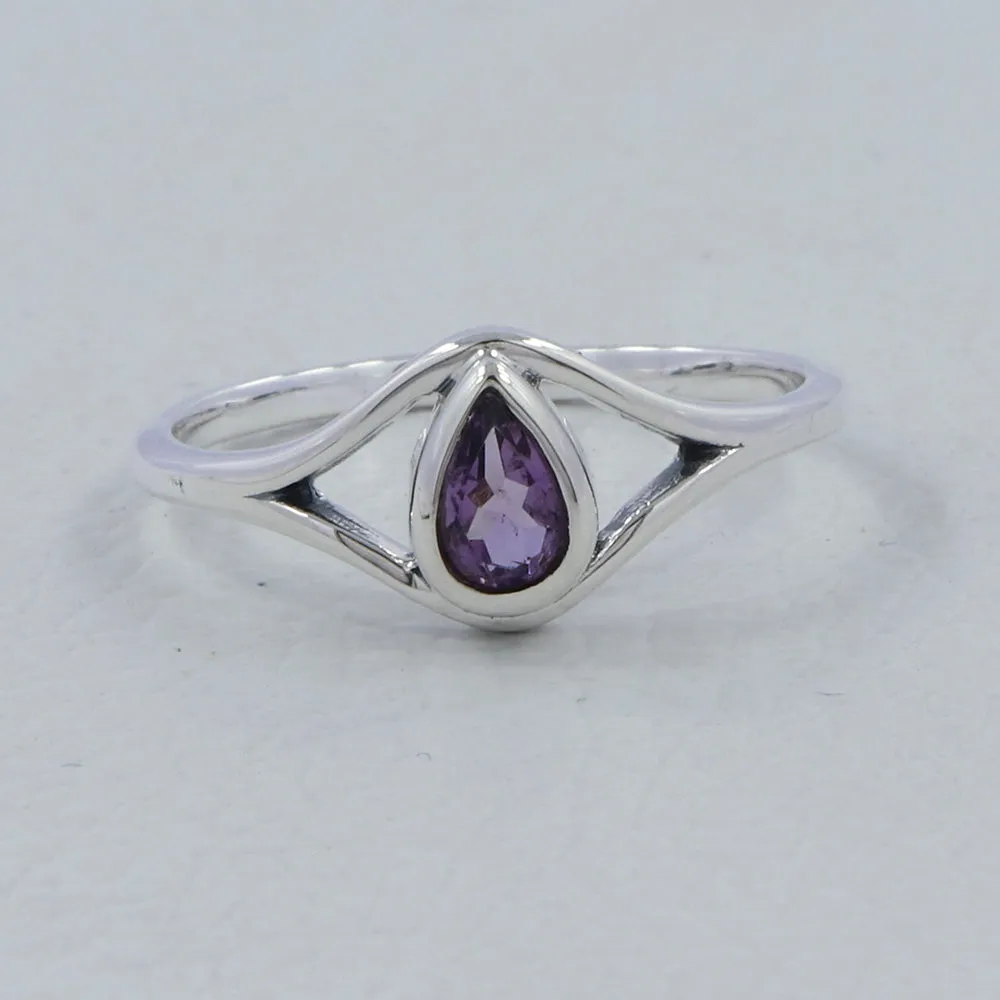 Natural Blue Topaz Rings