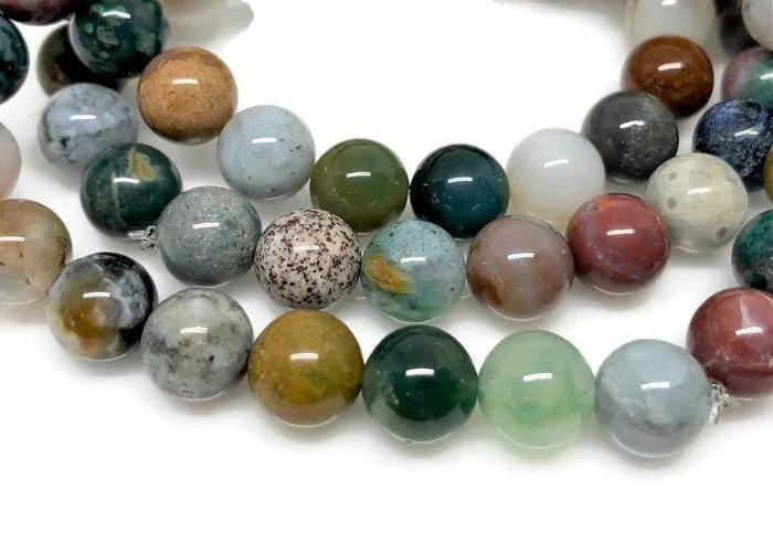 Ocean Jasper Beaded Bracelet