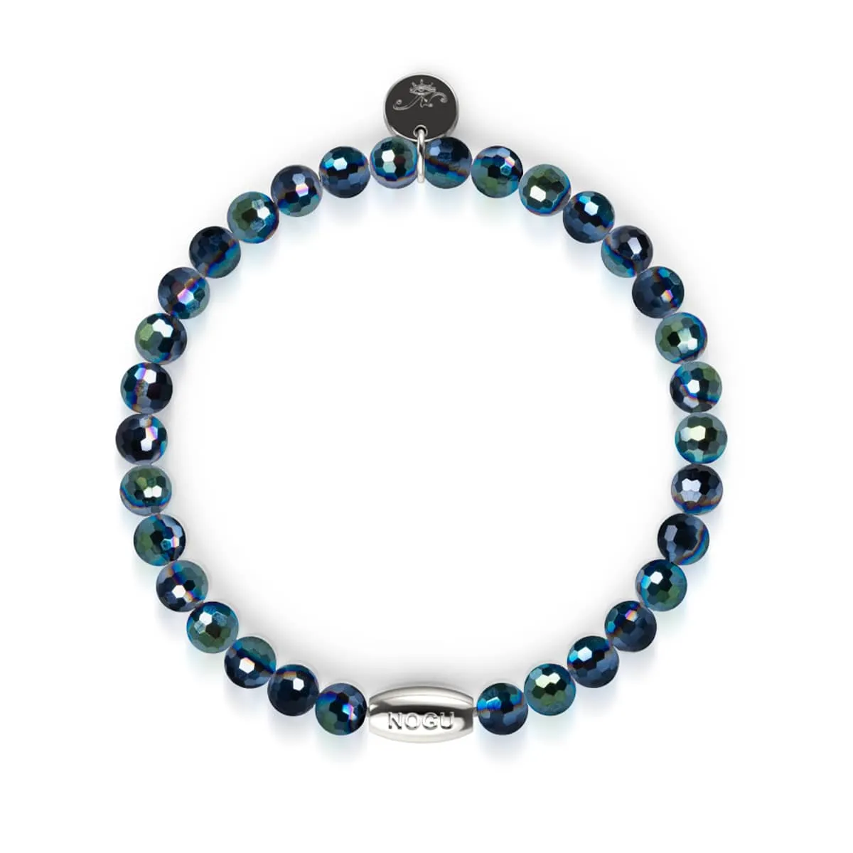 Onyx | Faceted Prisma Bracelet