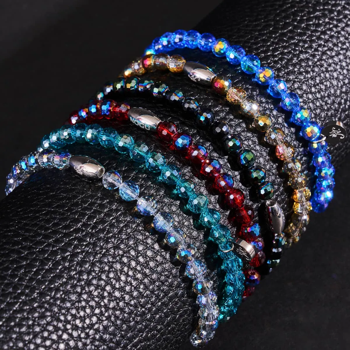 Onyx | Faceted Prisma Bracelet