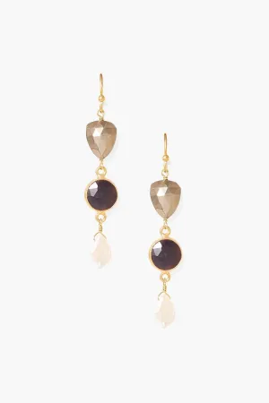 ONYX MIX VOYAGE DROP EARRINGS