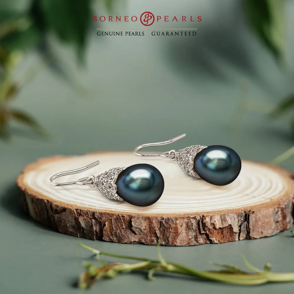 Opulence Drop Pearl Earring