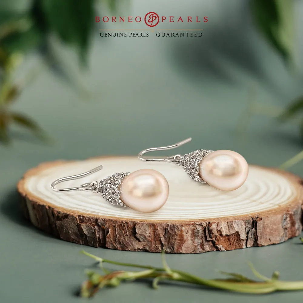 Opulence Drop Pearl Earring
