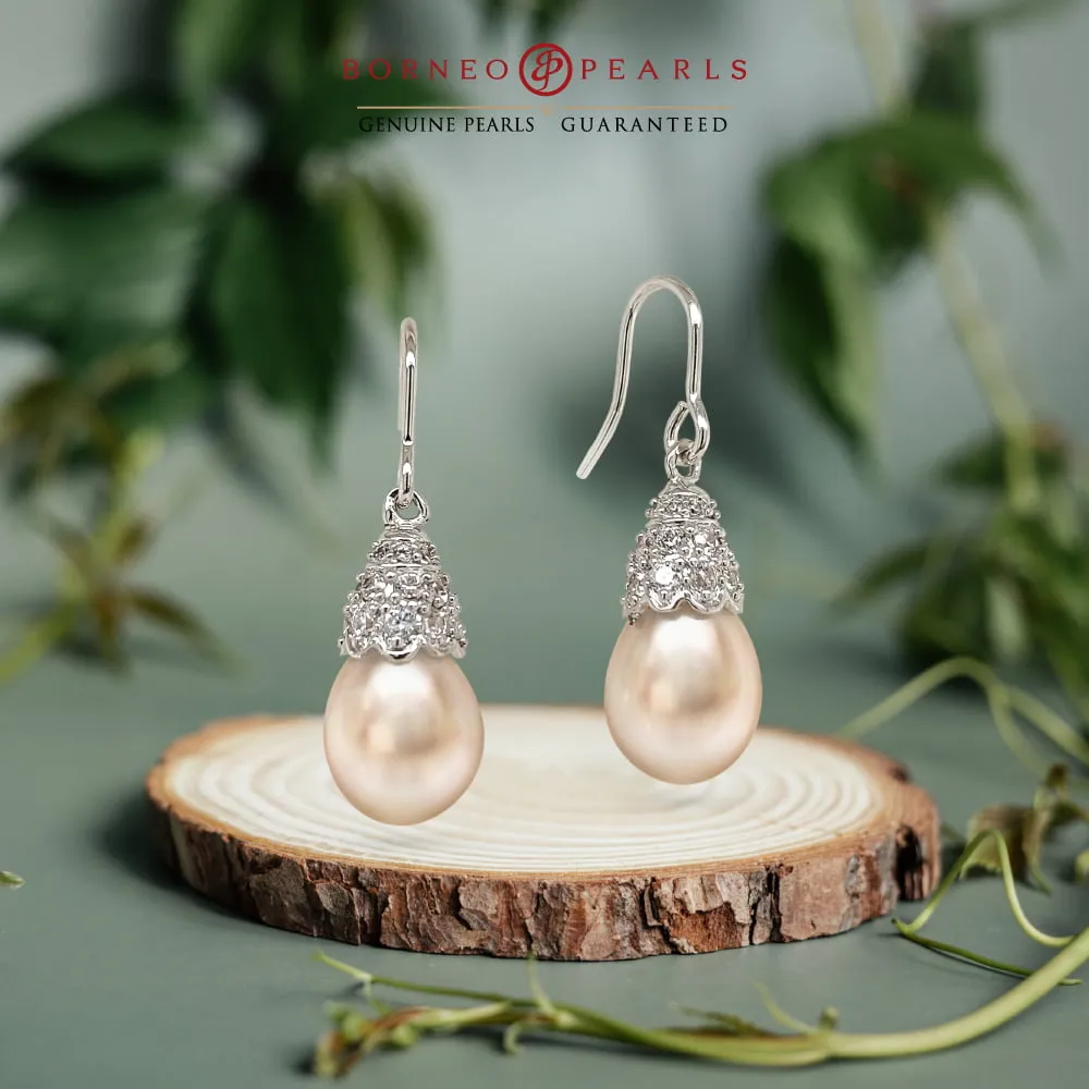 Opulence Drop Pearl Earring