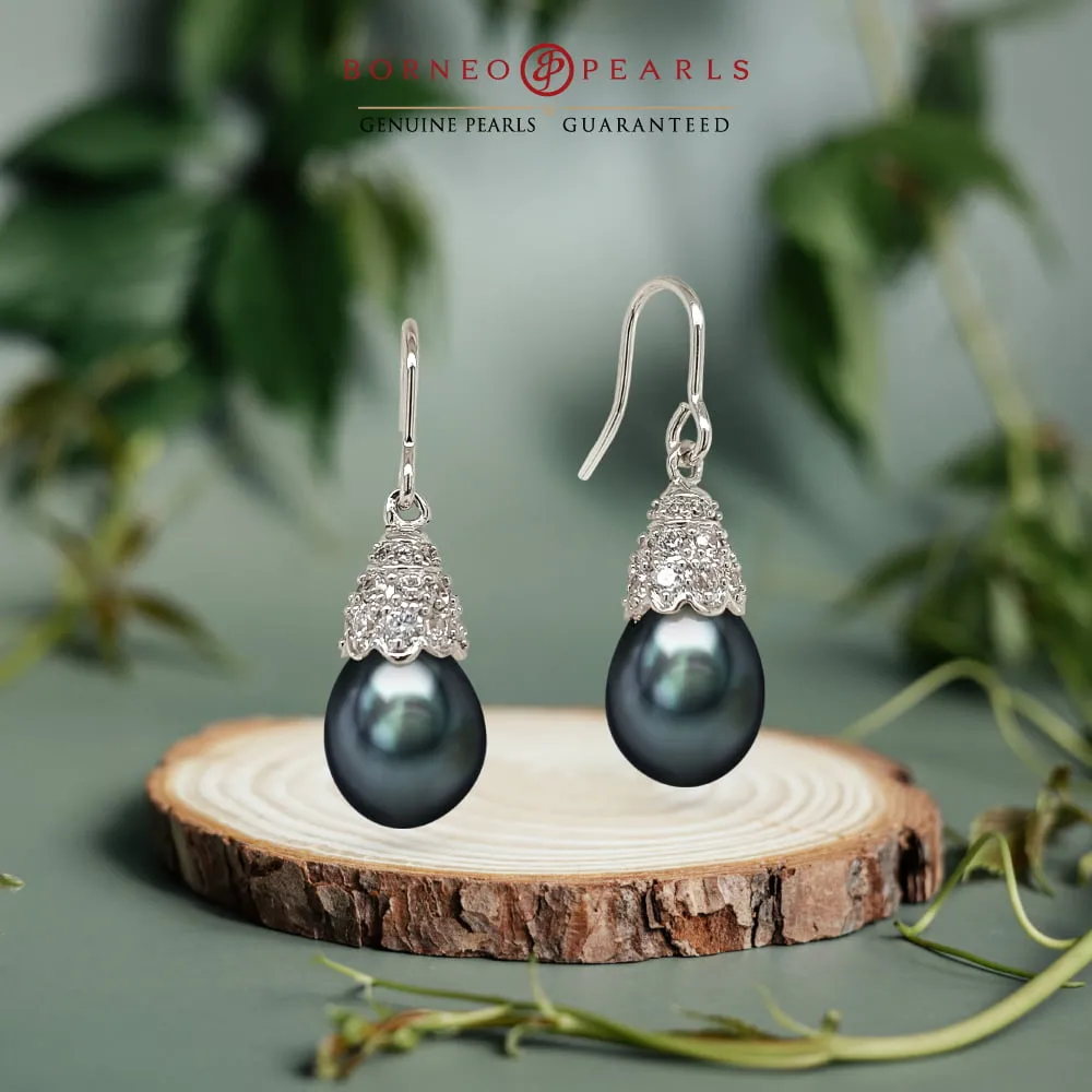 Opulence Drop Pearl Earring