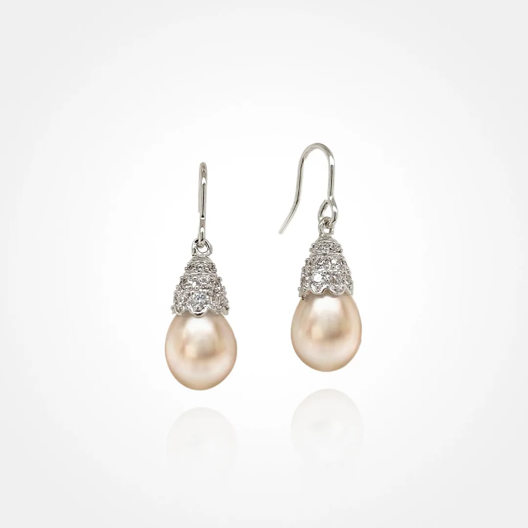 Opulence Drop Pearl Earring