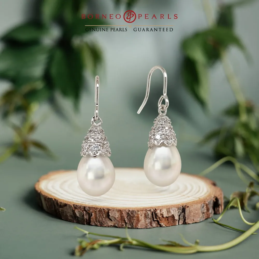Opulence Drop Pearl Earring