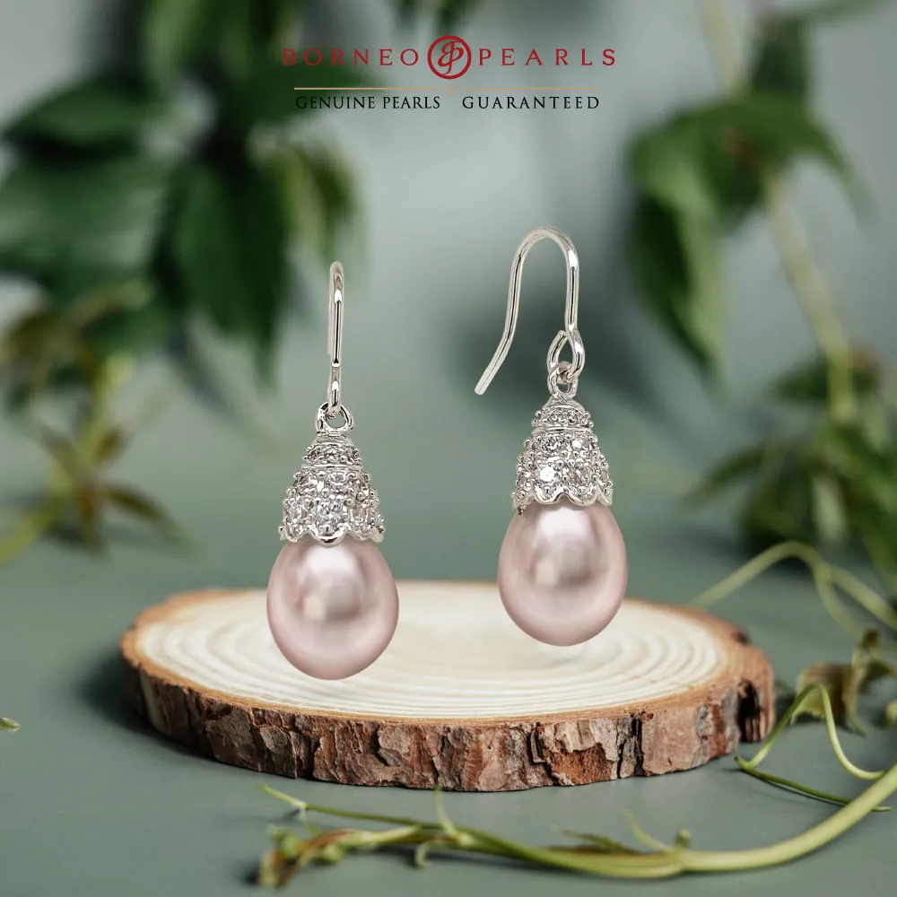 Opulence Drop Pearl Earring