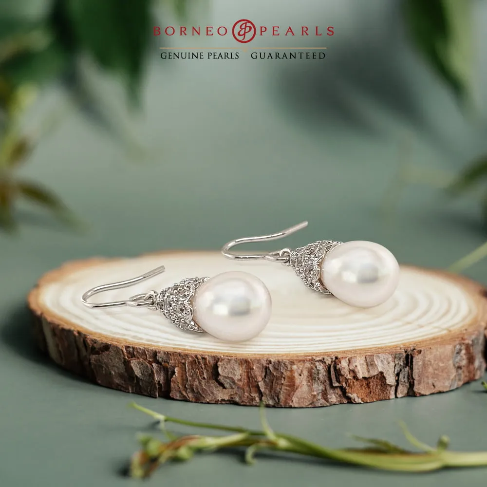 Opulence Drop Pearl Earring