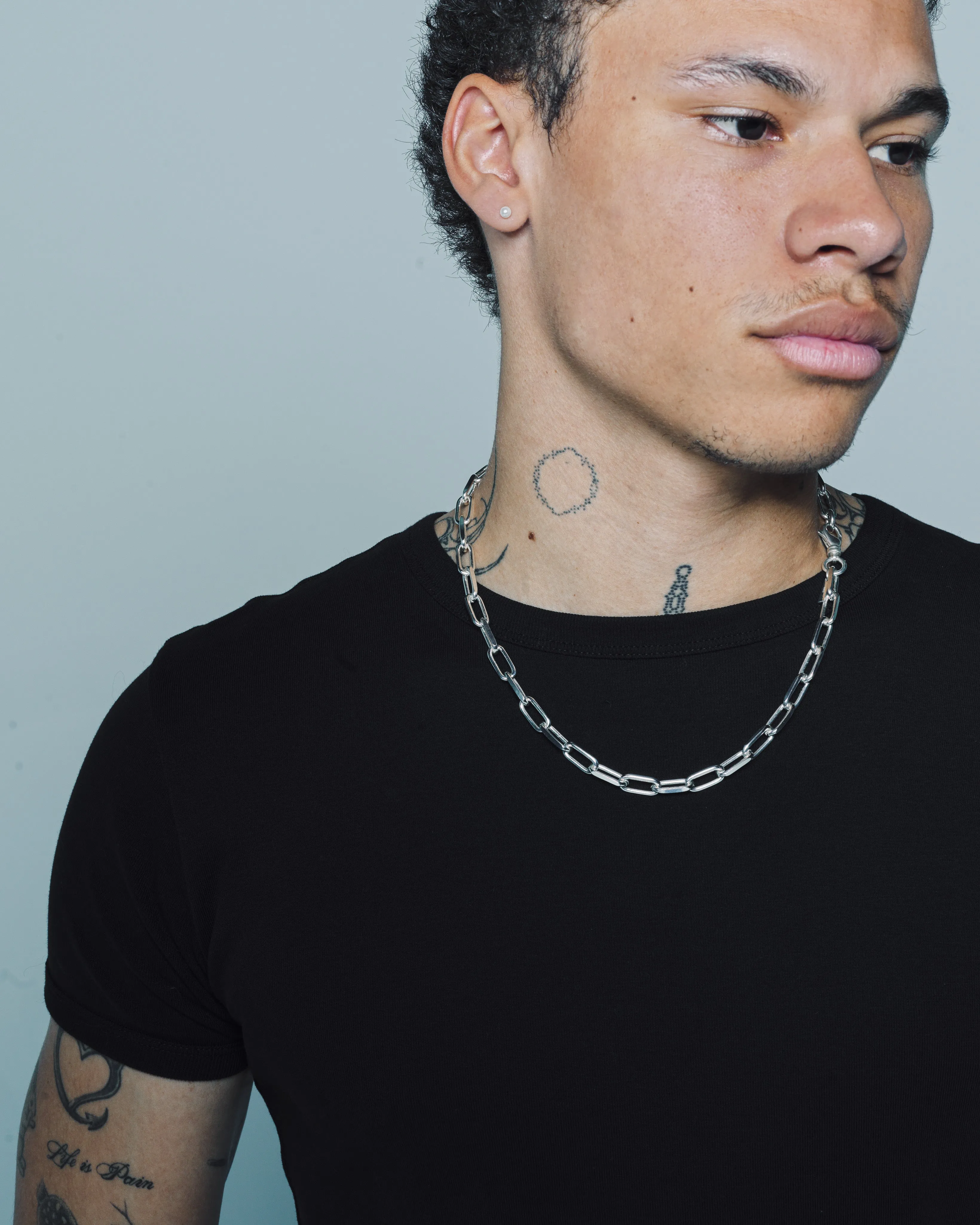 Paper Clip Chain Necklace