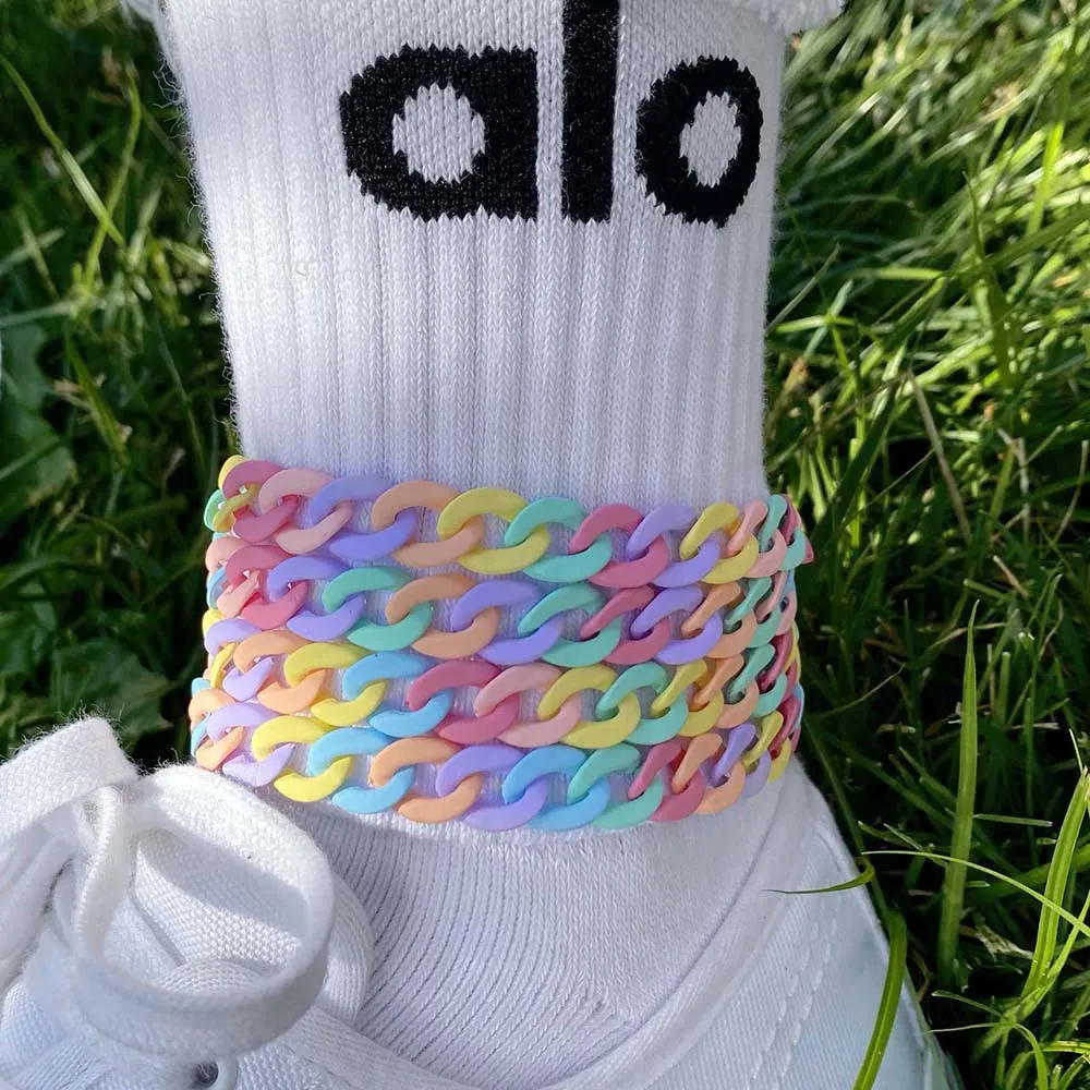 Pastel Chain Link Anklet