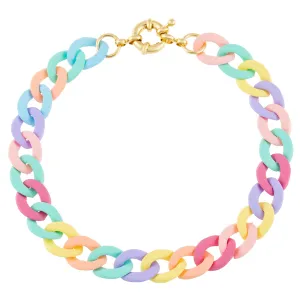 Pastel Chain Link Anklet